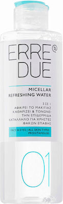 Erre Due Refreshing Cleansing Water Makeup Remover Micellar Water 200ml