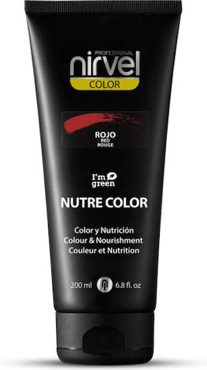 Nirvel Nutre Color Color Mask Maroon Red 200ml