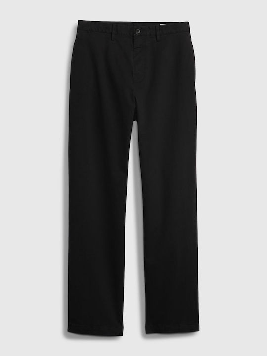 Modern Khakis 90's Men's Trousers Elastic in Loose Fit Navy Blue