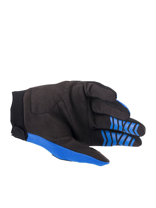 Alpinestars Youth Full Bore Motocross Gloves Blue/Black