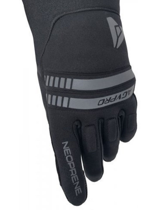 AGVpro Neopren Neo V2 Men's Motorcycle Gloves All Seasons Black