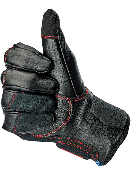 Biltwell Belden Зимни Мъжки Мотоциклетни ръкавици Черен