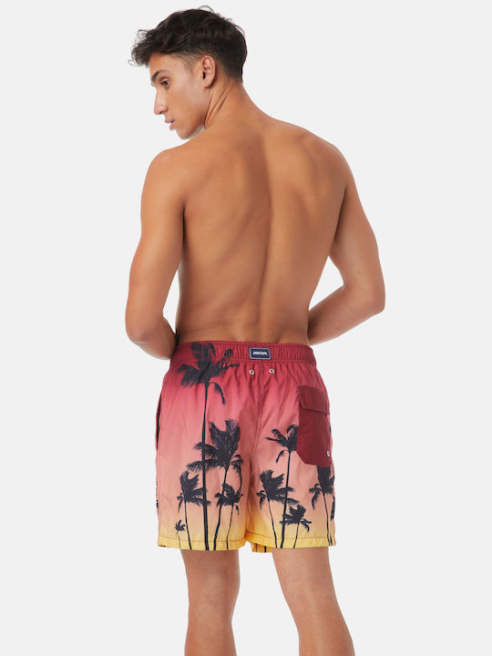 Minerva Men's Swimwear Shorts Multicolour with Patterns