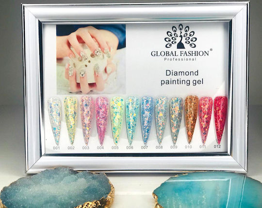 Global Fashion Nail Gel Blue