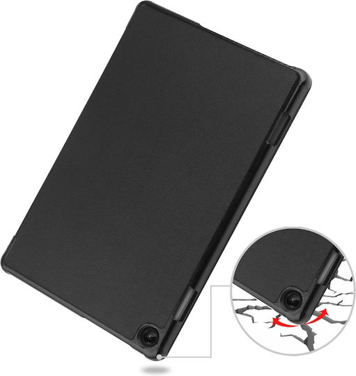 Tech-Protect Smartcase Klappdeckel Lederartig Schwarz (Lenovo Tab M10 (3. Generation) 10,1 Zoll)