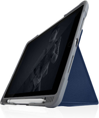 STM Dux Plus Flip Cover Σιλικόνης Midnight Blue (iPad Air)