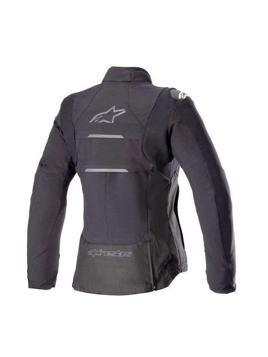 Alpinestars Stella Alya Sport Femeiesc Jachetă de Motocicletă 4 Anotimpuri Impermeabil Negru