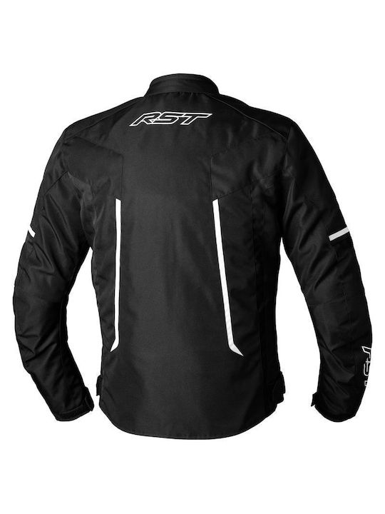 RST Textile Pilot Evo Herren Motorradjacke Wasserdicht Schwarz