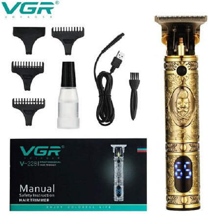 VGR V-228 Rechargeable Hair Clipper Gold V-228