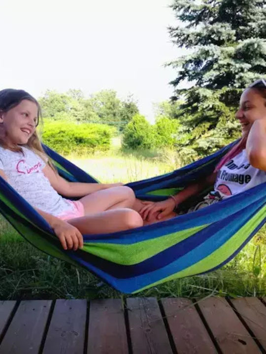 Gardlov Single Hammock Blue 260x160cm