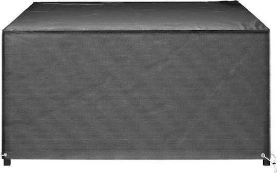 vidaXL Waterproof Dining Table Cover Black 270x180x90cm