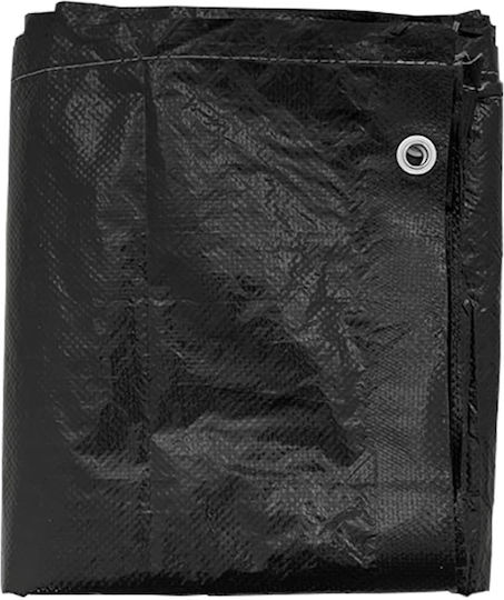 vidaXL Waterproof Dining Table Cover Black 300x200x75cm