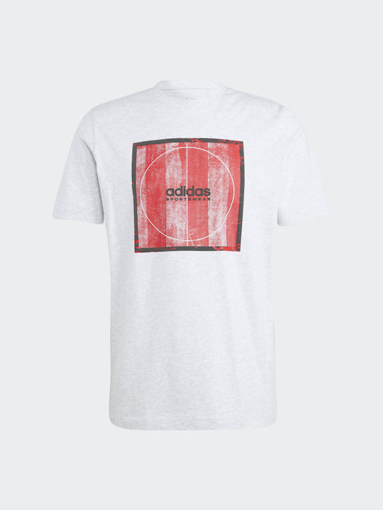 adidas Tiro Box Graphic Tricou Gri