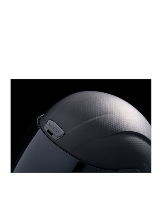 Icon Airform Warthog Dark Motorcycle Helmet Full Face DOT / ECE 22.05 with Sunvisor