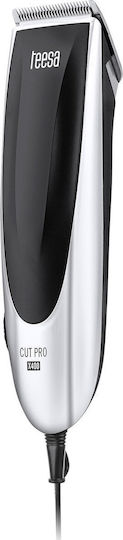 Teesa Cut Pro X400 Επαγγελματική Κουρευτική Μηχανή Ρεύματος Black/Silver TSA0527