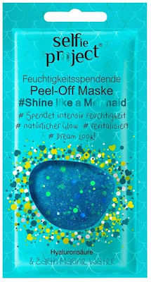 Selfie Project #Shine like a Mermaid Μάσκα Προσώπου για Ενυδάτωση 12ml