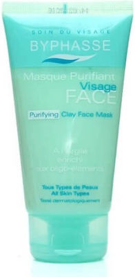 Byphasse Home Spa Experience Purifying Face Cleansing Mask with Clay 150ml