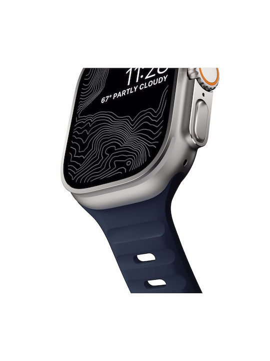 Nomad Sport Λουράκι Σιλικόνης Αtlantic Blue (Apple Watch Ultra 49mm)