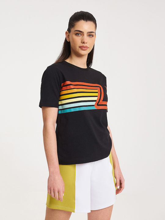 Hiroko Γυναικείο T-shirt Μαύρο