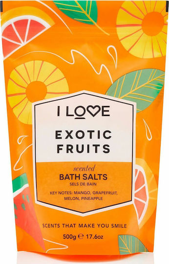 I Love Cosmetics Бански соли Exotic Fruit Bath Salts в Кристали с Аромат Ананас 500гр