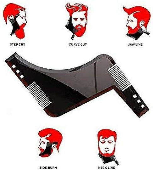 Viosarp Plastic Beard Comb 17cm