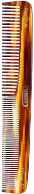 Kent Handmade Hair Cut Comb 17.5cm Brown