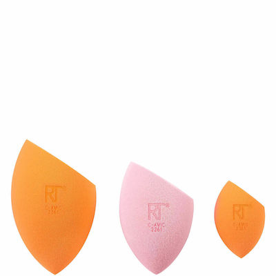 Real Techniques Synthetic Make Up Sponge Set for Foundation Ultimate Trio 3pcs