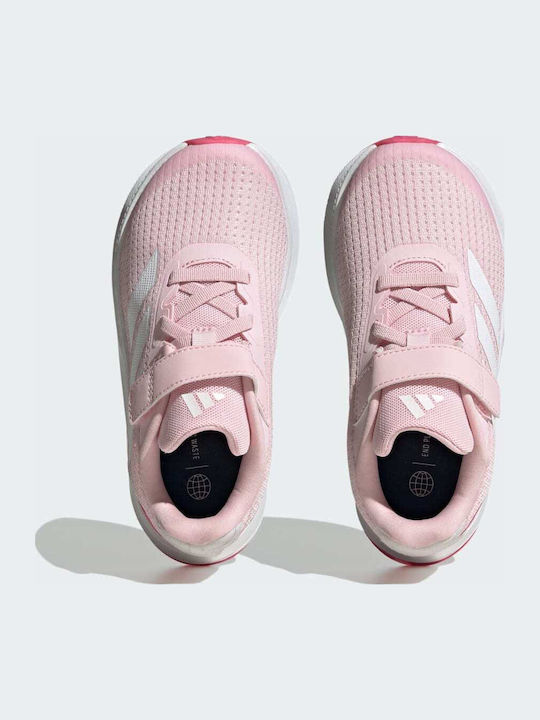 Duramo Duramo SL EL K Kids Sports Shoes Running with Hoop & Loop Closure Clear Pink / Cloud White / Pink Fusion