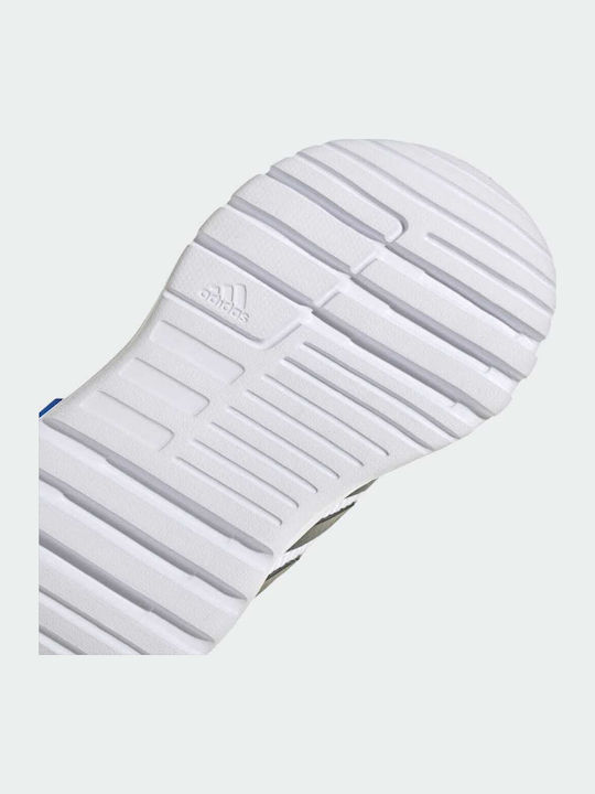 Racer TR23 Kids Sports Shoes Running with Hoop & Loop Closure Cloud White / Core Black / Bright Red
