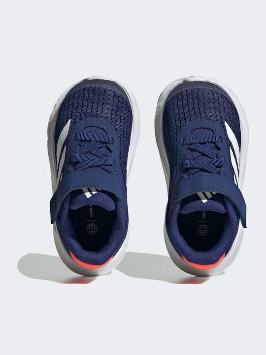 Duramo Duramo SL EL I Kids Sports Shoes Running with Hoop & Loop Closure Victory Blue / Cloud White / Solar Red