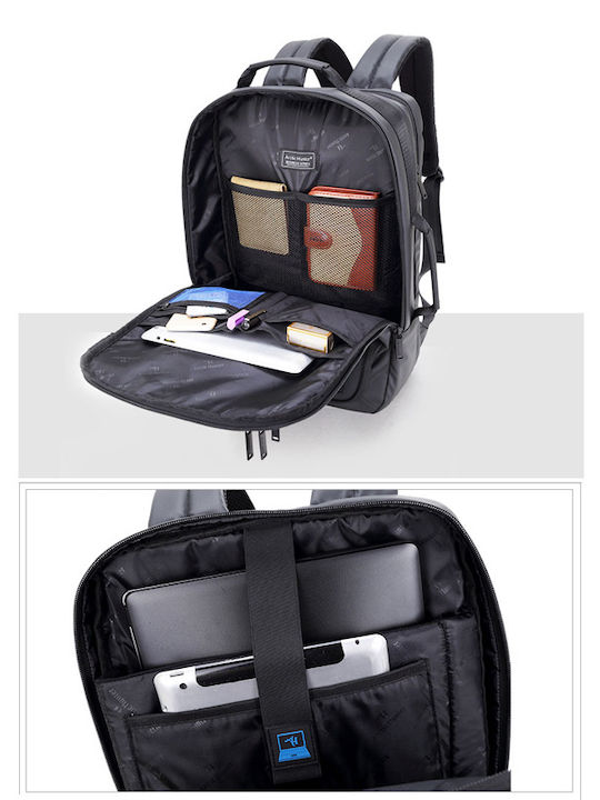 Arctic Hunter Bler 1500362 Wasserdicht Tasche Rucksack für Laptop 15.6" in Schwarz Farbe