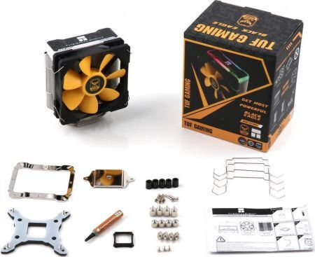 Thermalright TUF Gaming Alliance Black Eagle Ψύκτρα Επεξεργαστή για Socket AM4/1200/115x με RGB Φωτισμό