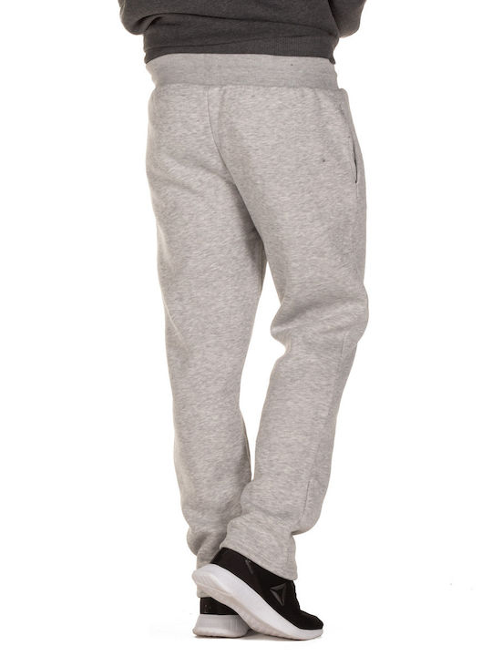 Sweatpants Without Elastic Gray