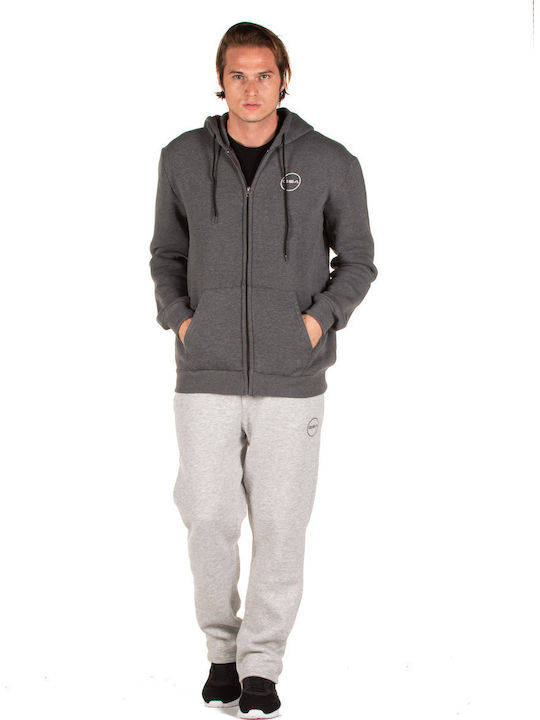 Sweatpants Without Elastic Gray
