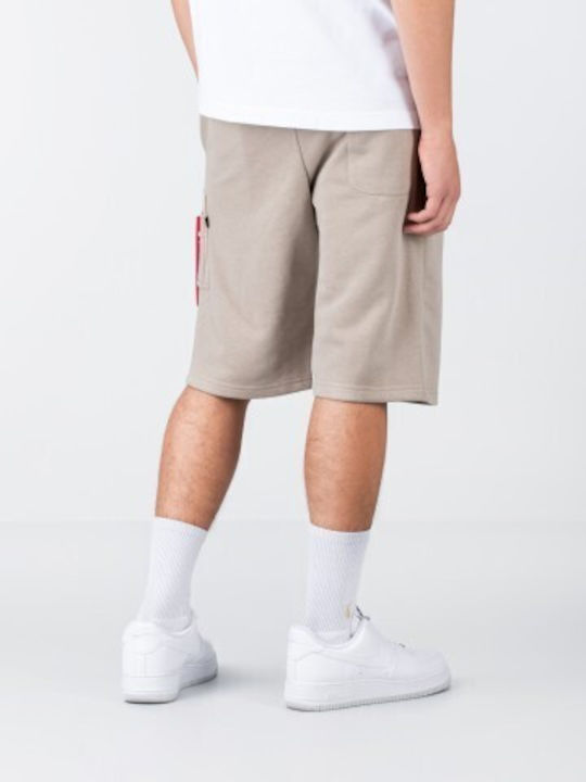 Alpha Industries Sportliche Herrenshorts Beige