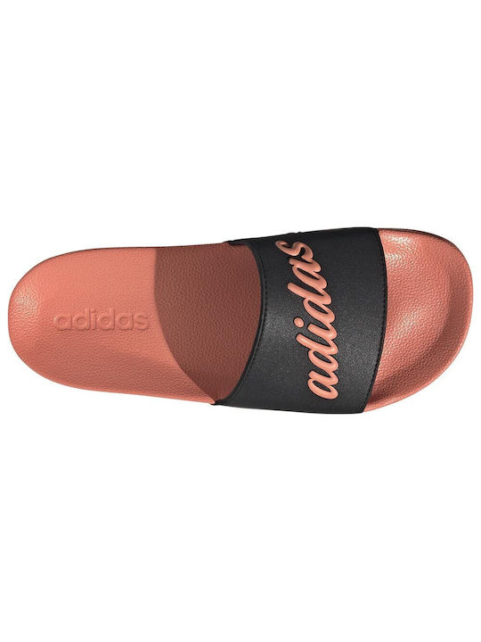 Adidas Adilette Frauen Flip Flops in Orange Farbe