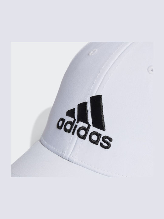 Embroidered Logo Lightweight Jockey Weiß
