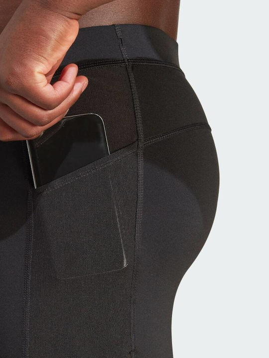 adidas Run It Ανδρικό Αθλητικό Κολάν Μακρύ Μαύρο