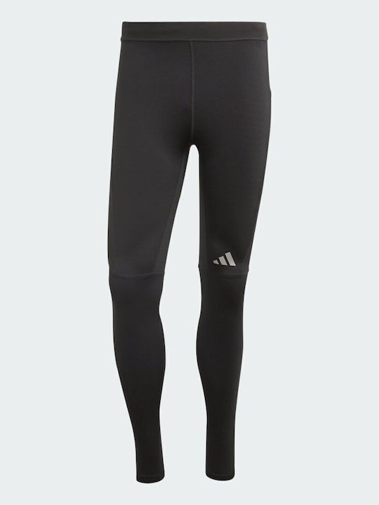 adidas Run It Ανδρικό Αθλητικό Κολάν Μακρύ Μαύρο