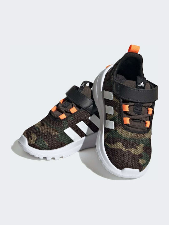 Racer TR23 Αθλητικά Παιδικά Παπούτσια Running με Σκρατς Shadow Olive / Cloud White / Screaming Orange