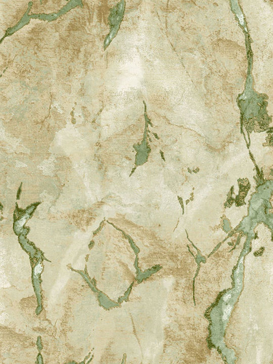 Wallpaper Moderna Vinyl Khaki L1005xW106cm Washable