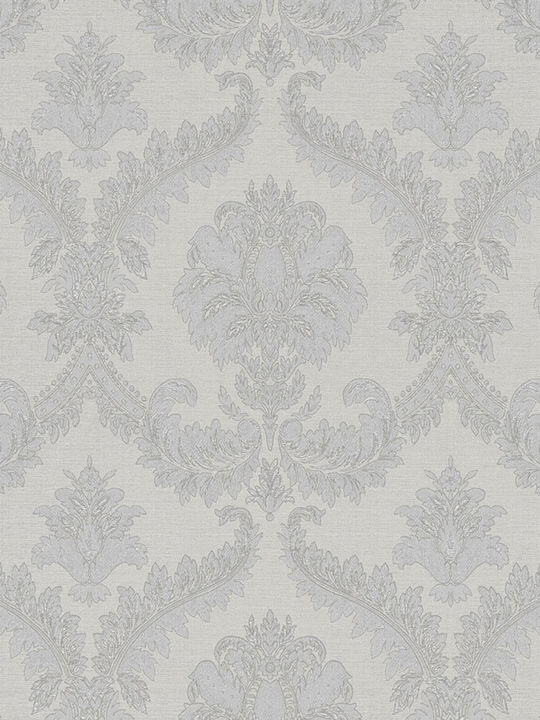 Wallpaper Vinyl Gray L1005xW53cm Washable