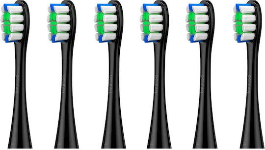 OClean Brush Head Ανταλλακτικές Κεφαλές για Ηλεκτρική Οδοντόβουρτσα 6τμχ