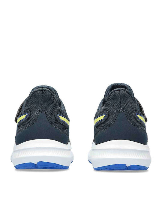Jolt 4 PS Kids Sports Shoes Running with Hoop & Loop Closure Blue