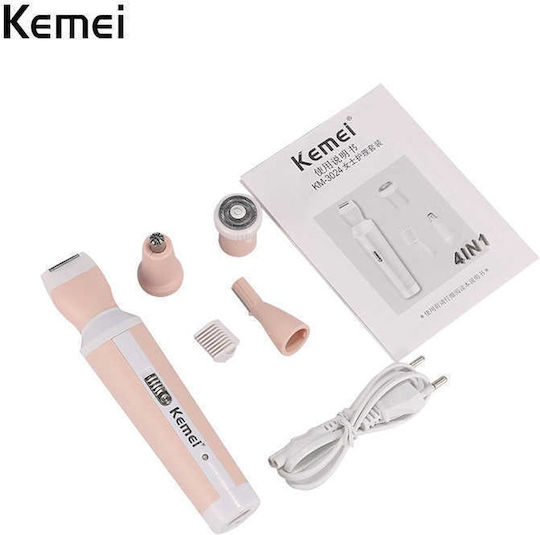 Kemei Trimmer Rechargeable KM-3024