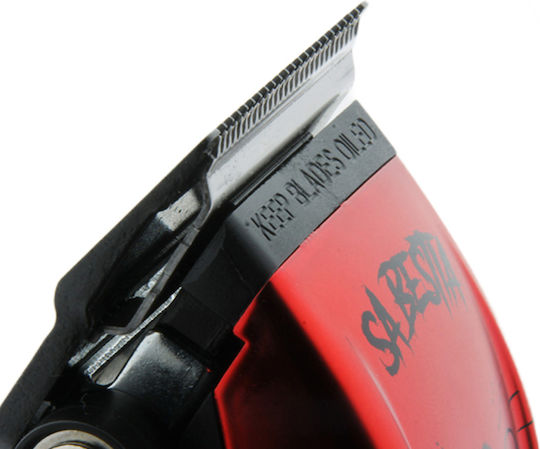 Lim Hair Cutlim 10K Sa Bestia Επαγγελματική Επαναφορτιζόμενη Κουρευτική Μηχανή Κόκκινη 210501