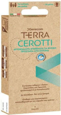 Genecom Terra Cerotti Insektenabwehrmittel Aufkleber 36Stück