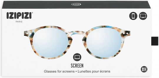 Izipizi Screen Protection Glasses Blue Tortoise