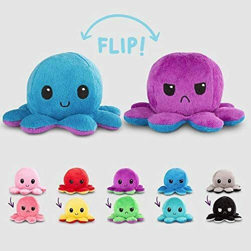 Plüsch Umkehrbarer Oktopus