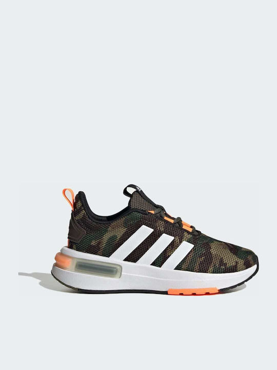 Racer Παιδικά Sneakers Shadow Olive / Cloud White / Screaming Orange